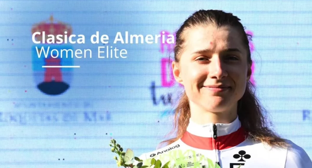 Na zdjęciu Dominika Włodarczyk/fot. UAE Team ADQ 