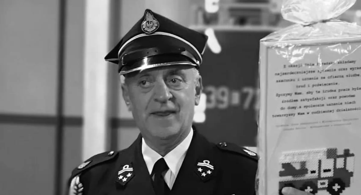 Na zdjęciu śp. Edward Szewczyk - wieloletni radny powiatowy i miejski, dyrektor SP im. Mikołaja Kopernika w Złoczewie, prezes OSP Złoczew oraz komendant gminny/ fot.: OSP Złoczew