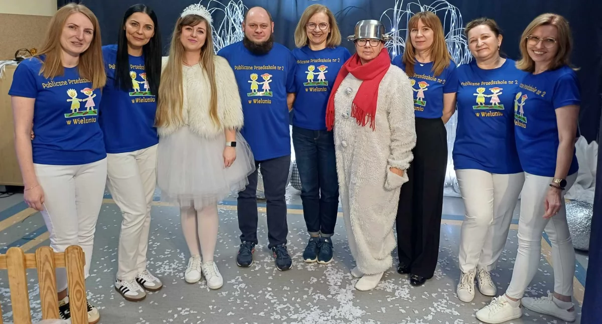 Na zdjęciu część kadry z Przedszkola nr 2 w Wieluniu / fot.: Elżbieta Mizak