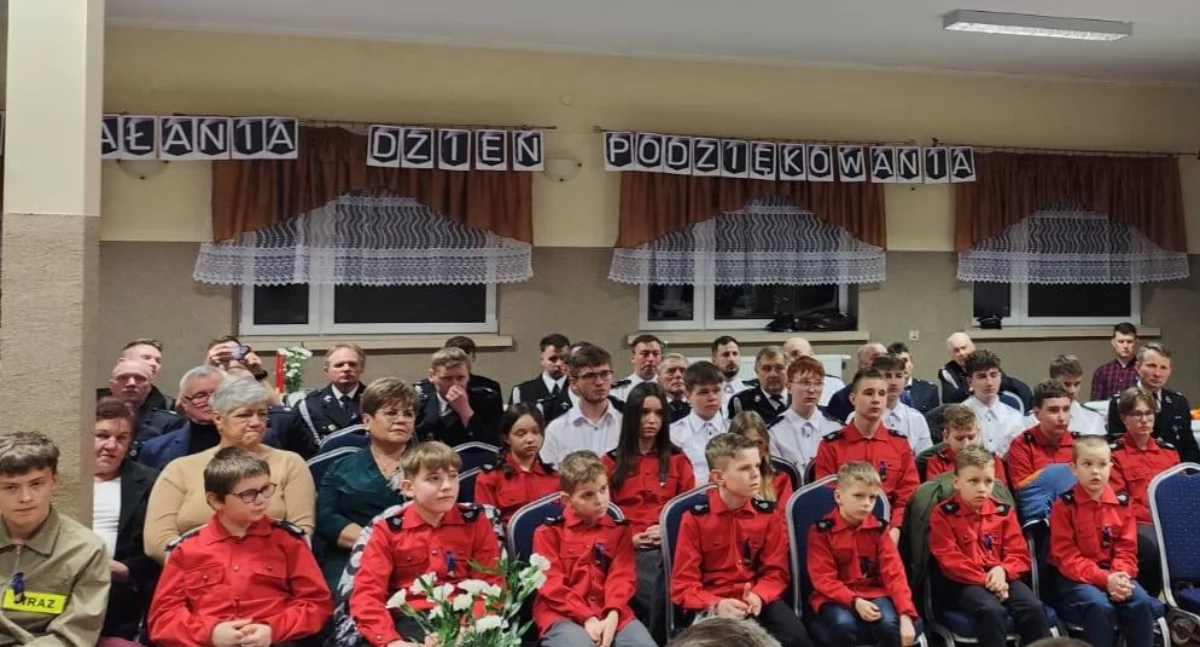 Zdjęcie z zebrania sprawozdawczego w OSP Opojowice/ fot.: OSP KSRG Opojowice