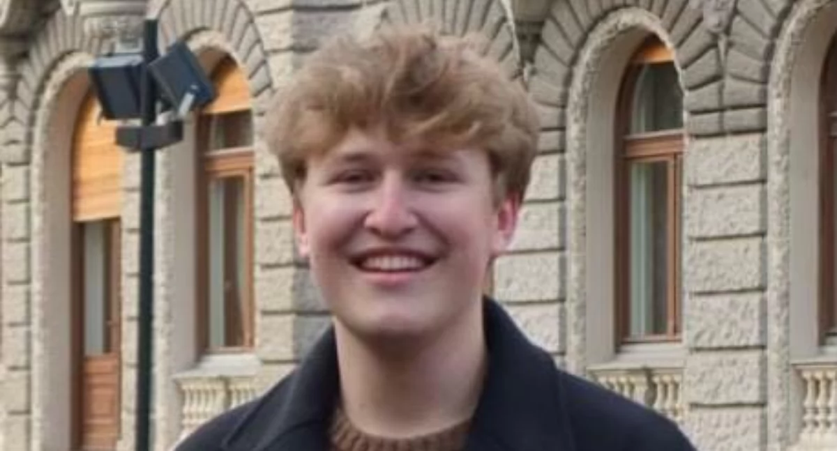 Na zdjęciu Mikołaj Kiełczykowski, reprezentant powiatu wieluńskiego w Młodzieżowym Sejmiku Województwa Łódzkiego III kadencji/fot.: archiwum prywatne Mikołaja Kiełczykowskiego