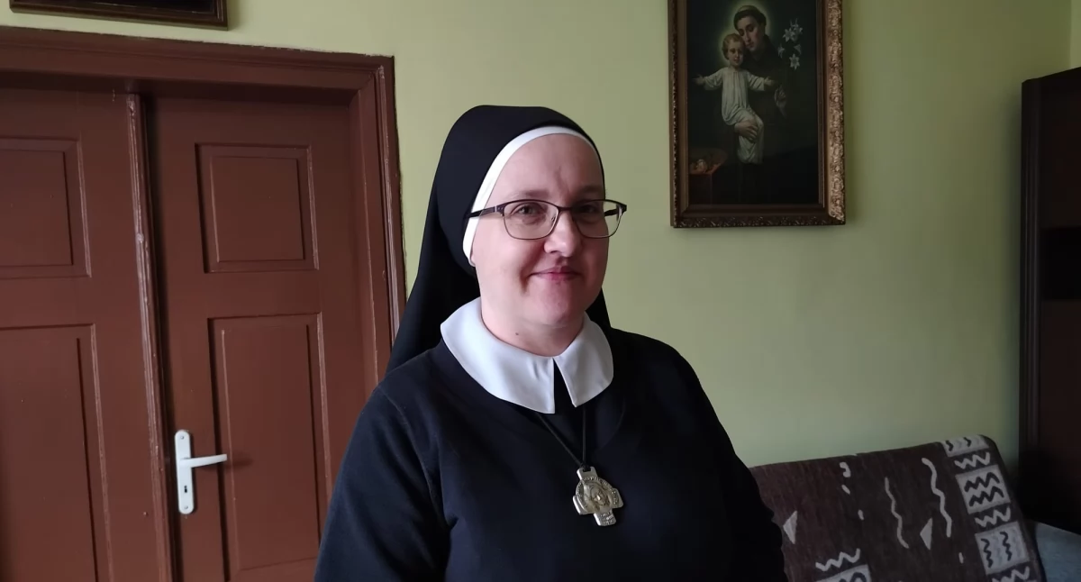 Na zdjęciu siostra Auksyliana ze Zgromadzenia Sióstr Opieki Społecznej p.w. św. Antoniego w Wieluniu/fot.: Joanna Major