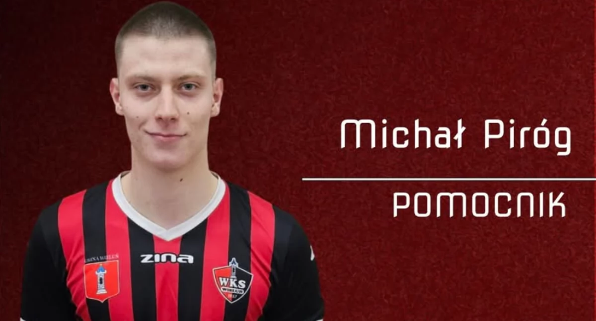 Na zdjęciu Michał Piróg, dotychczasowy zawodnik Warty Działoszyn w rundzie wiosennej sezonu 2024/2025 będzie reprezentował barwy WKS-u 1957 Wieluń/fot. WKS 1957 Wieluń (wszystkie)
