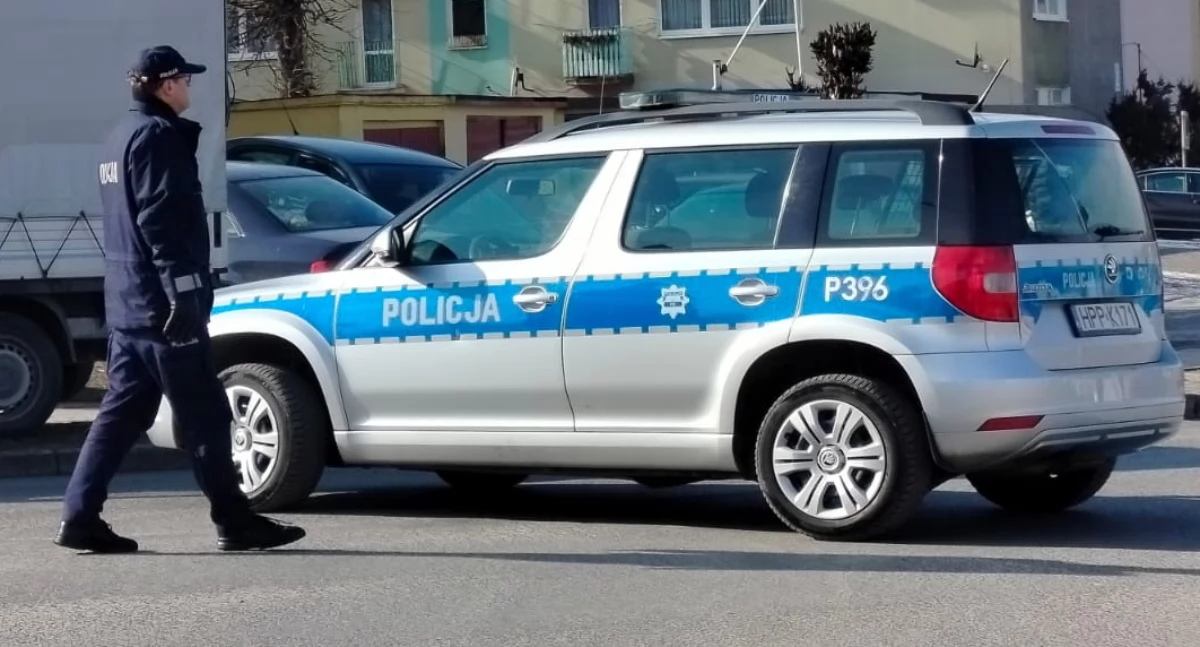 Zdjęcie poglądowe policji w akcji/fot.: Joanna Major