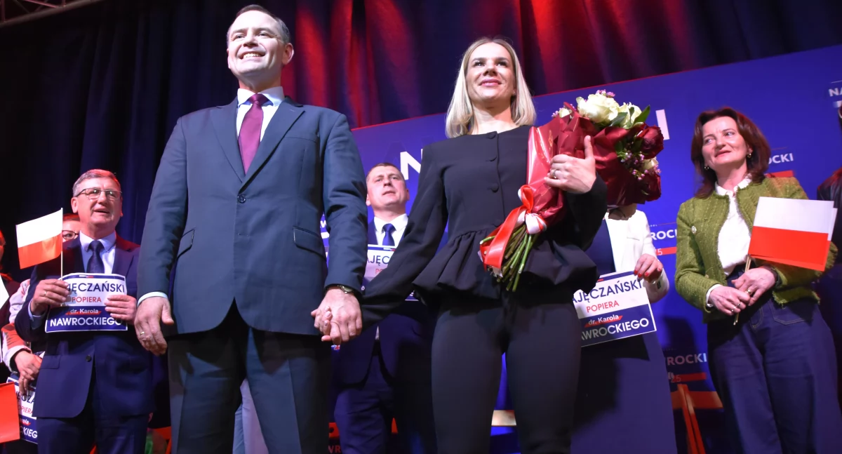 Zdjęcia ze spotkania z kandydatem na prezydenta RP Karolem Nawrockim / fot.: Sławomir Rajch