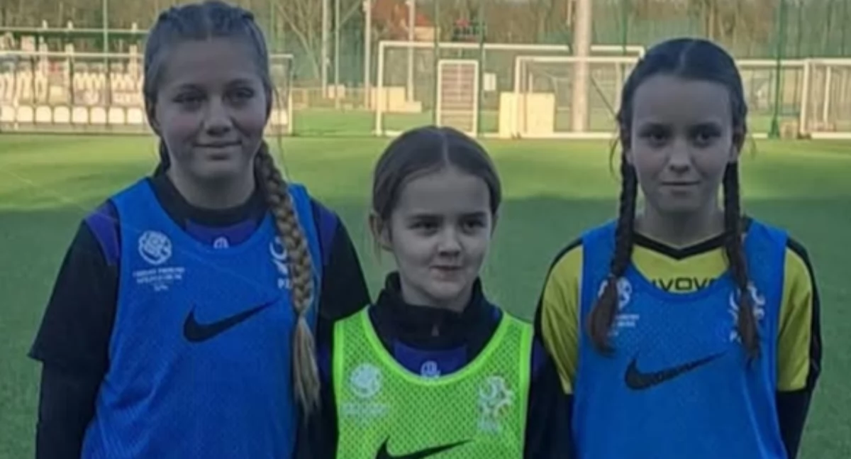 Na zdjęciu byle już piłkarki GKSu Siemkowice, które są jego wychowankami/fot. Facebook GKS Siemkowice 