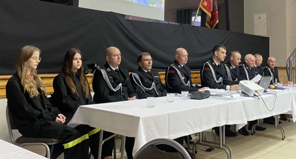 Zdjęcie z Walnego Zebrania Sprawozdawczego OSP Dzietrzniki/ fot.: OSP Dzietrzniki