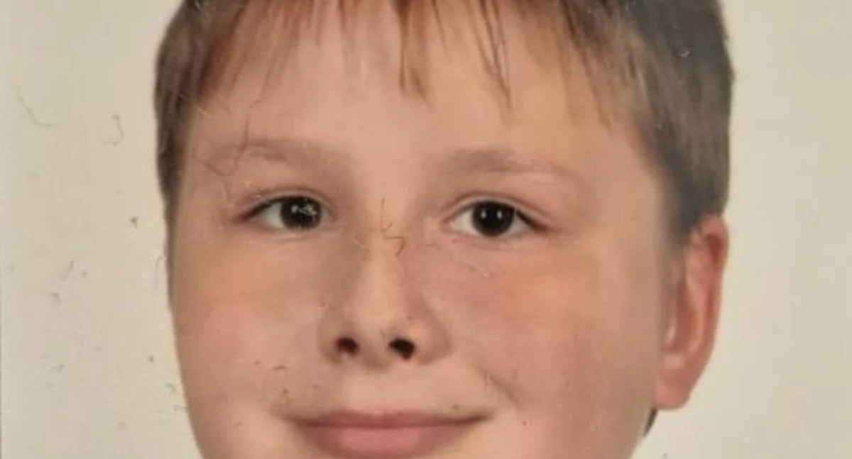 Na zdjęciu zaginiony Jakub Suliga / Fot. KPP Kluczbork