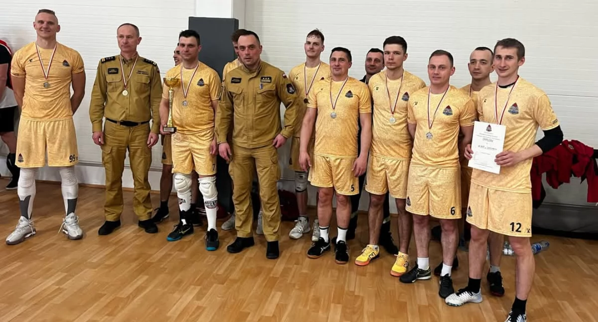 Na zdjęciu strażacy KP PSP Wieluń/ fot. KW PSP Łódź, KP PSP Wieluń, 
