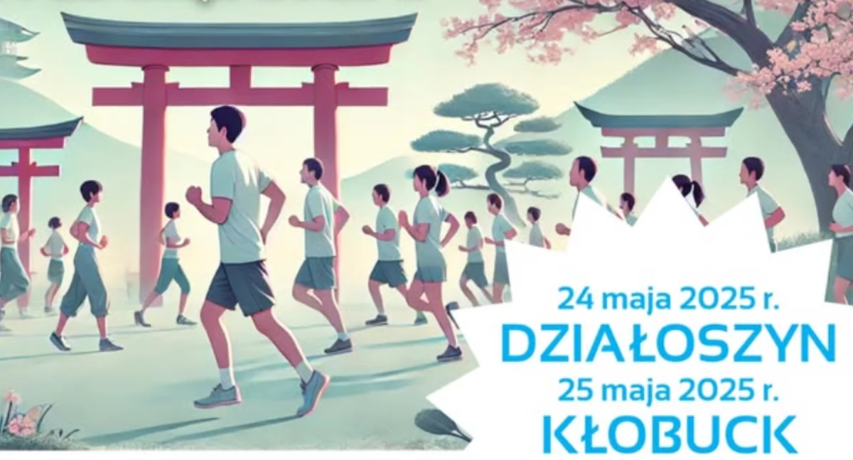 Na zdjęciu fragment plakatu zapowiadającego święto slow joggingu / fot.: Slow Jogging Parzymiechy