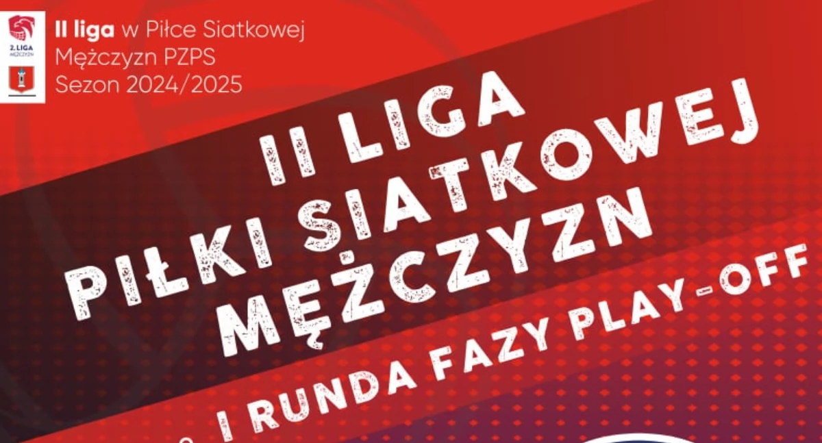 Na zdjęciu plakat promujący najbliższe spotkania WKS - u Wieluń w fazie play-off/fot. Martyna Preś, WKS Wieluń 