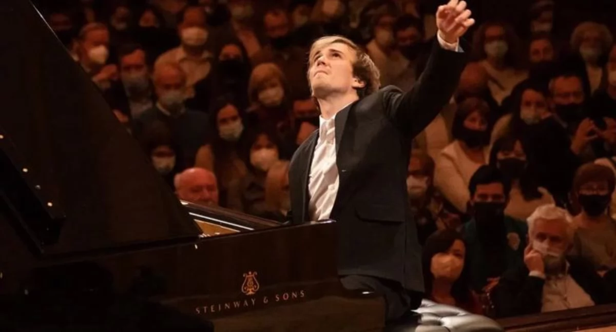 Na zdjęciu polski pianista Andrzej Wierciński/ fot.: Dariusz Golik