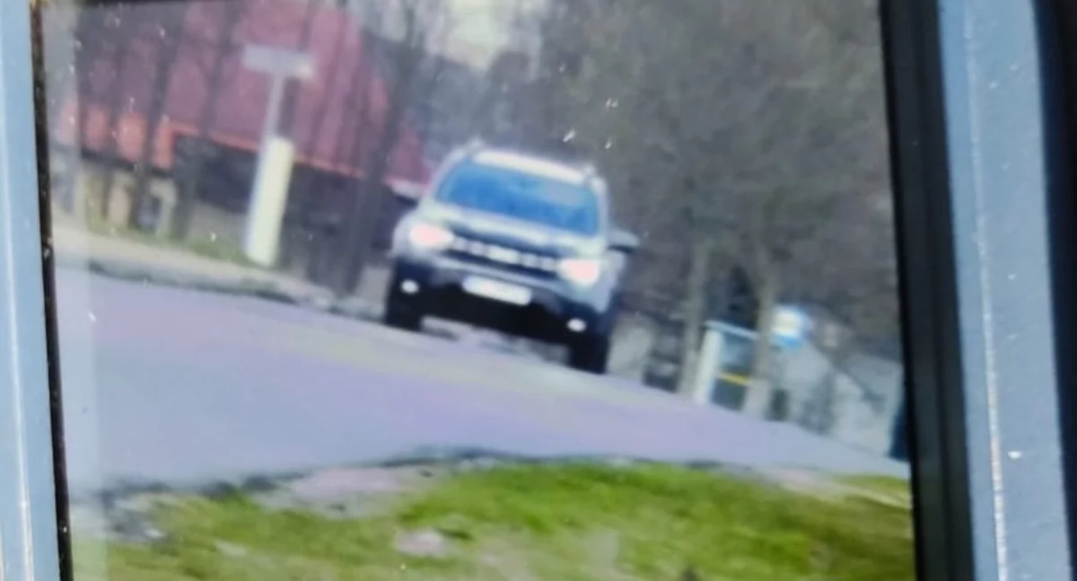 Na zdjęciu pojazd, którym poruszał się 41-latek / Fot. KPP Pajęczno 