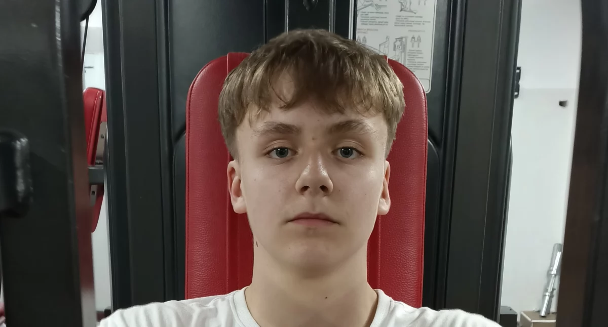 Na zdjęciu Sebastian Klimaszewski, grający na pozycji silnego skrzydłowego w WKS-ie Metapol Wieluń/fot. Mateusz Łebek (wszystkie)