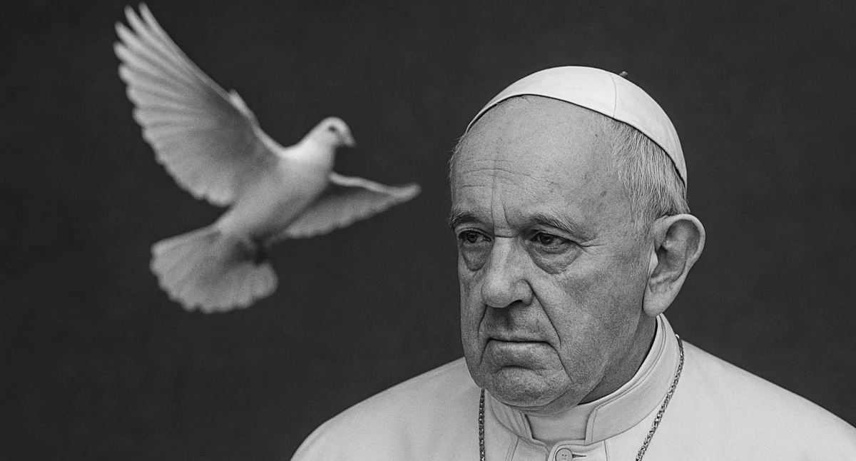 z kraju, Żałoba narodowa Polsce Prezydent ogłosił sobotę dniem hołdu papieża Franciszka - zdjęcie, fotografia