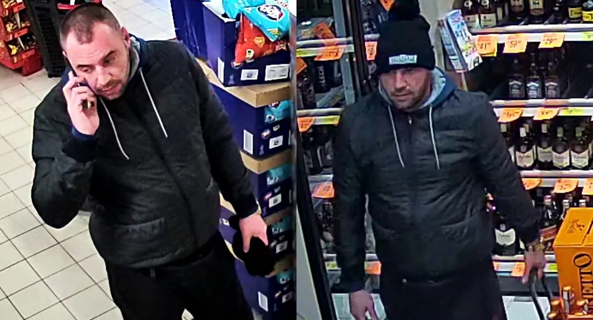 Na zdjęciu poszukiwany przez policję mężczyzna / Fot. KPP Pajęczno 