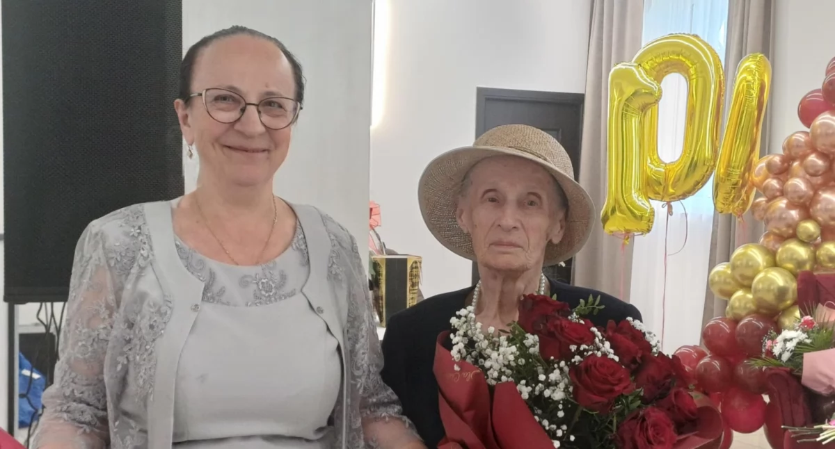Zdjęcia z jubileuszu 100. urodzin Stefanii Skoczylas z Kraszkowic / fot.: Elżbieta Mizak