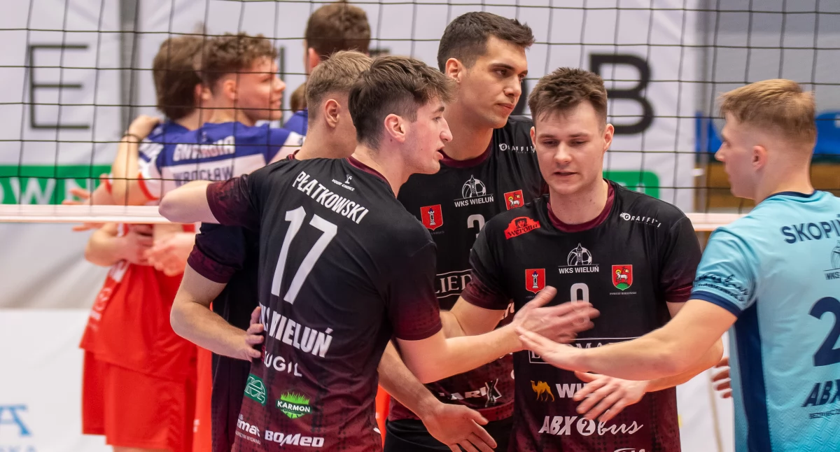 Na zdjęciu siatkarze WKS-u Wieluń/fot. Martyna Preś, Tomasz Matusiak 