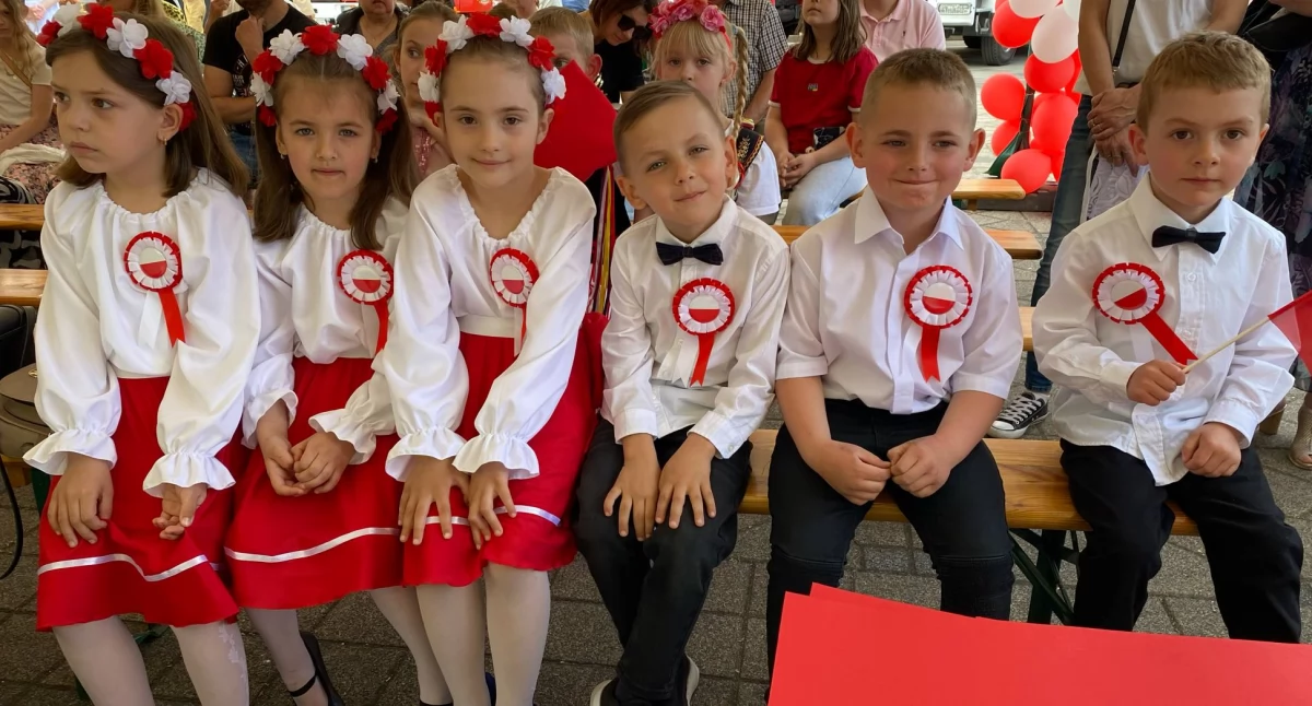 Na zdjęciu przedszkolaki z Zespołu Szkolno-Przedszkolnego w Strojcu/ fot.: Iwona Augustyniak
