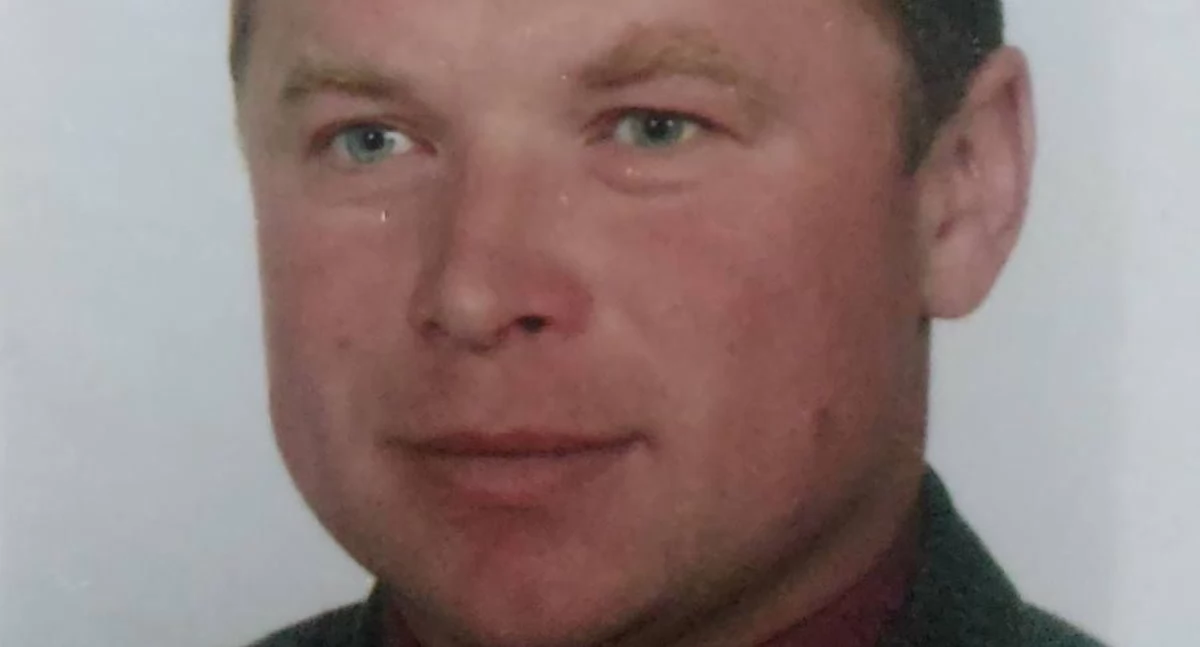 Na zdjęciu zaginiony Grzegorz Kolanek / Fot. KPP Wieluń