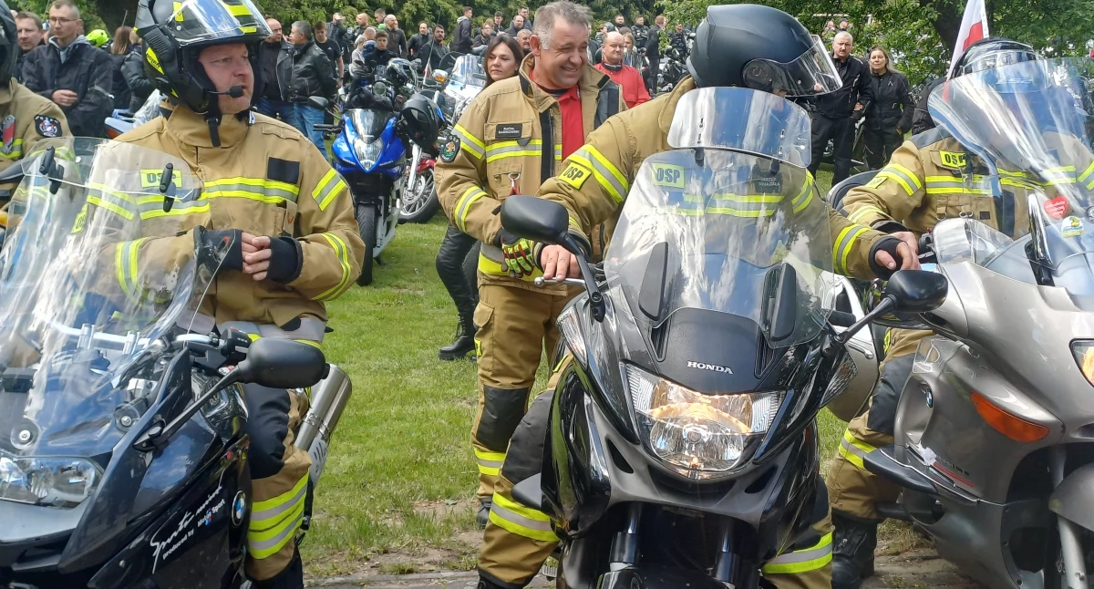 Zdjęcia z rozpoczęcia sezonu motocyklowego w Białej koło Wielunia / fot.: Elżbieta Mizak