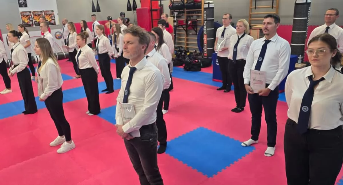 Na zdjęciu sędziowie podczas najbliższego, II Grand Prix Polski Taekwon-do ITF w Wieluniu/fot. Taekwon-do SKT.Niedźwiedź