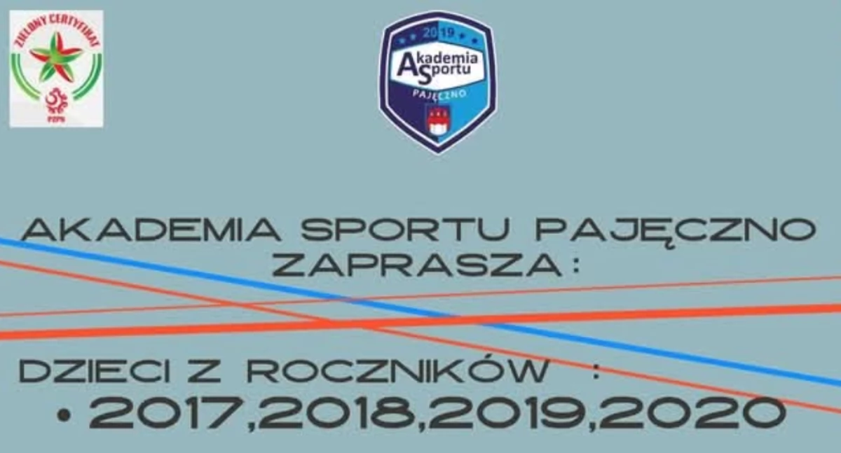 Akademia Sportu Pajęczno nabór w swoje szeregi prowadzi cały rok/fot. AS Pajęczno 