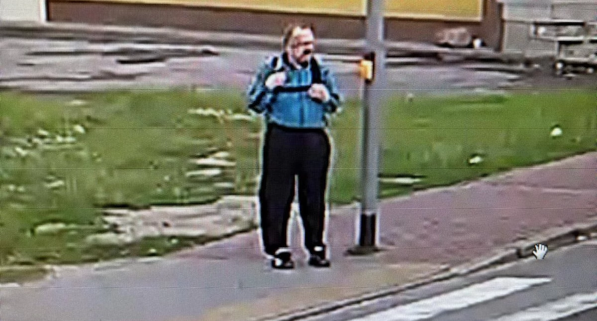 Na zdjęciu zaginiony 54-letni mieszkaniec Sieradza Andrzej Kulik / fot.: KPP w Sieradzu