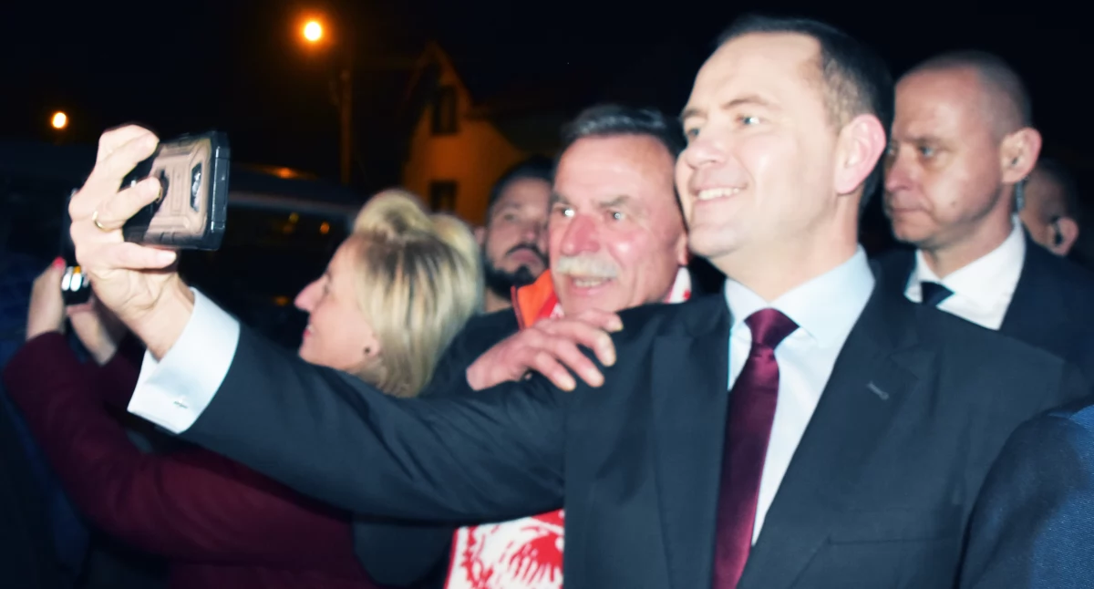 Karol Nawrocki wygrał w wszystkich gminach powiatu wieruszowskiego / fot.: Sławomir Rajch