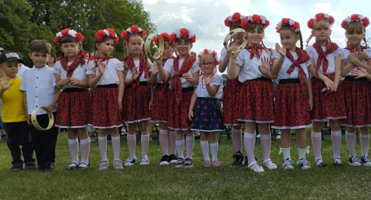 Na zdjęciu przedszkolaki z Konopnicy/ fot.: Joanna Major