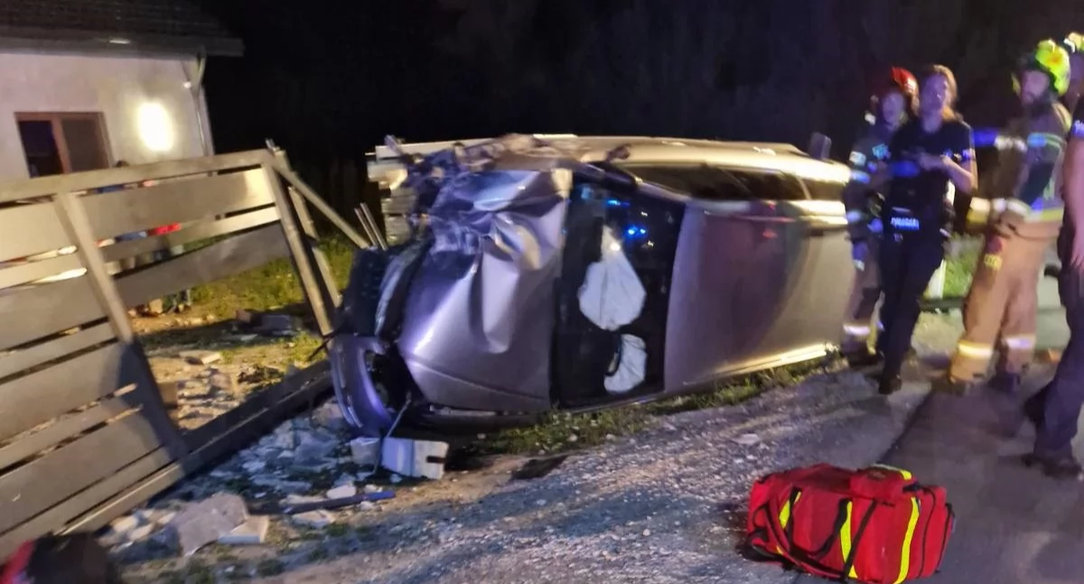 Na zdjęciu miejsce zdarzenia / Fot. KPP Pabianice