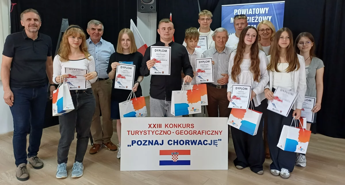 Zdjęcia z XXIII konkursu turystyczno - geograficznego / fot.: Elżbieta Mizak