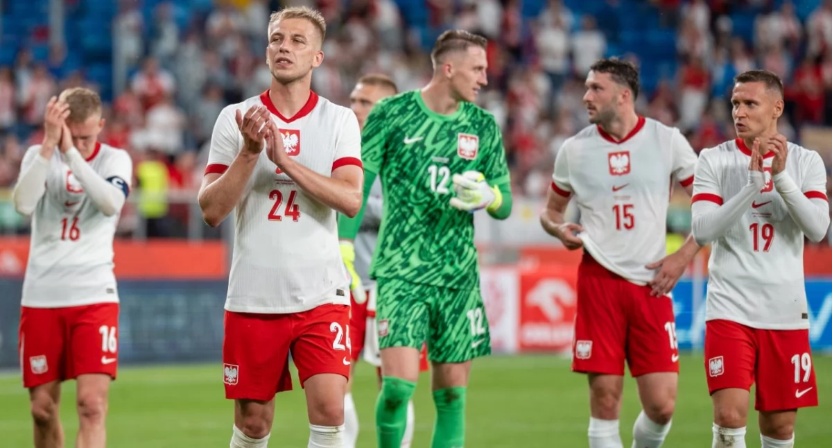 Na zdjęciu reprezentancja Polski w piłce nożnej/fot. TVP SPORT 