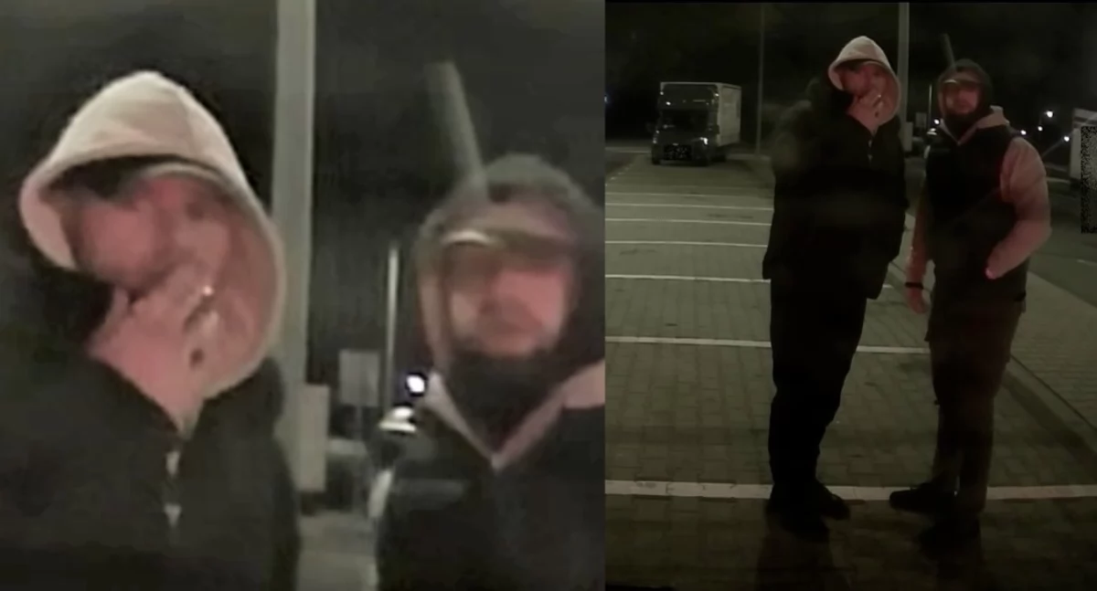 Na zdjęciu mężczyźni, którzy są poszukiwani przez policję / Fot. KPP Sieradz  