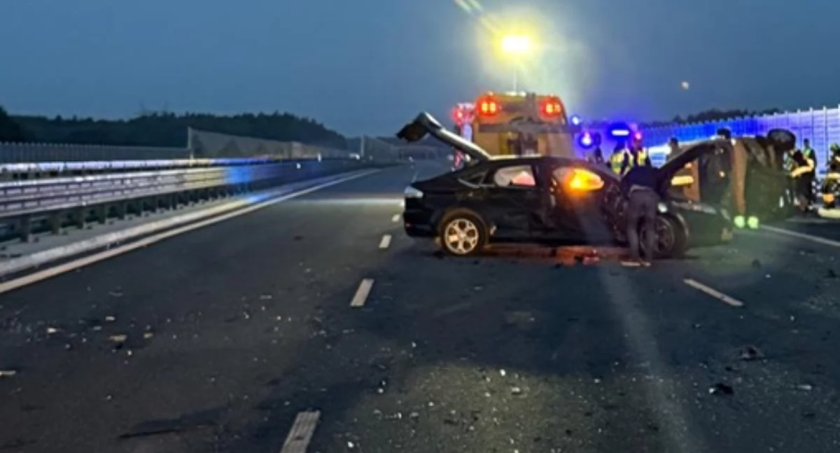 Na zdjęciu miejsce tragicznego wypadku / Fot. KPP Radomsko 