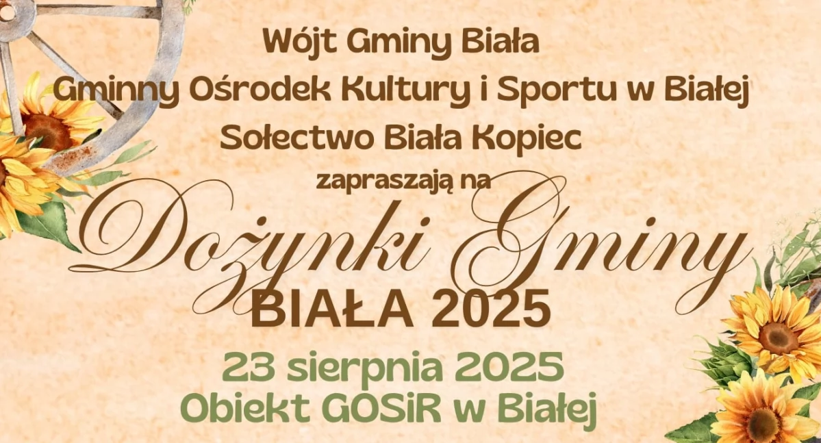 plakat informacyjny