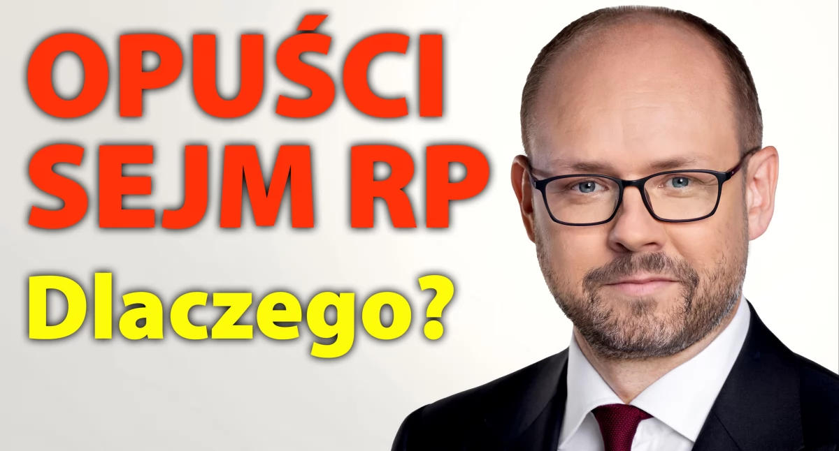 polityka, Marcin Przydacz przestanie posłem! Powiat pajęczański traci przedstawiciela sejmie - zdjęcie, fotografia