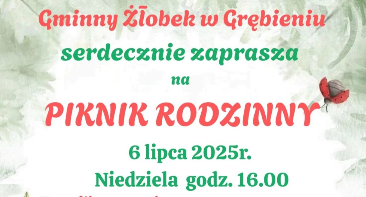plakat informacyjny