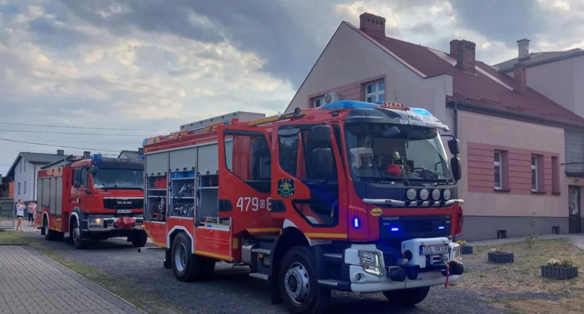 Zdjęcie z miejsca zdarzenia/ fot.: OSP Żytniów