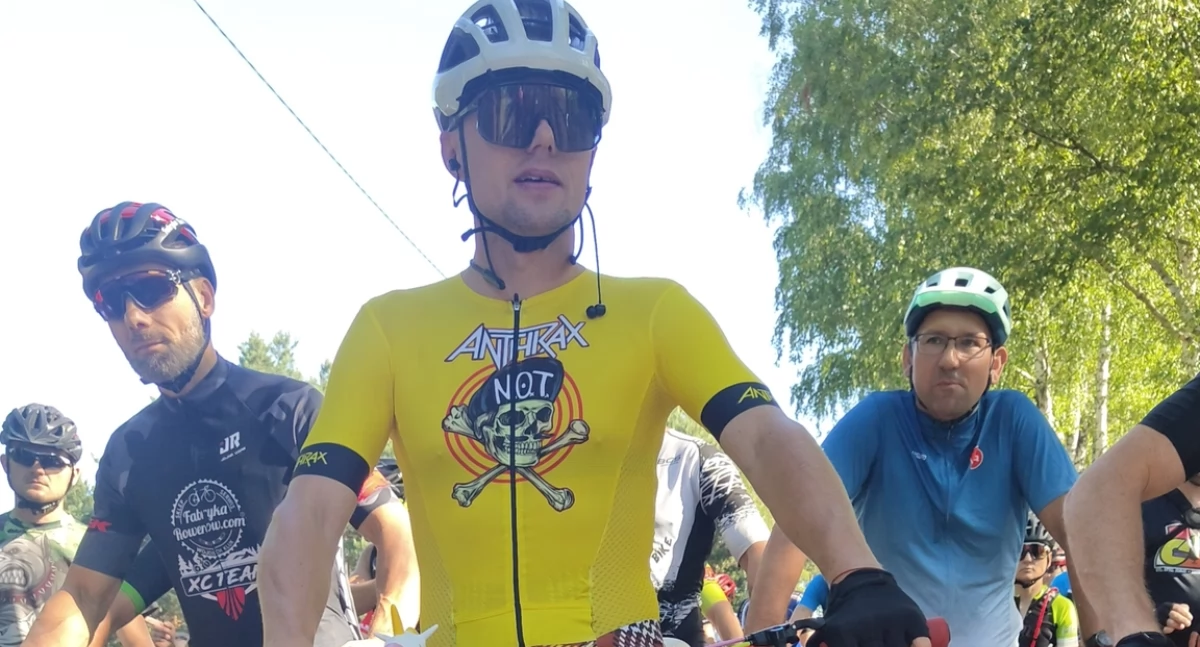 Na zdjęciu rowerzyści podczas Majdller Bike Race/fot. Łukasz Płuciennik (wszystkie)