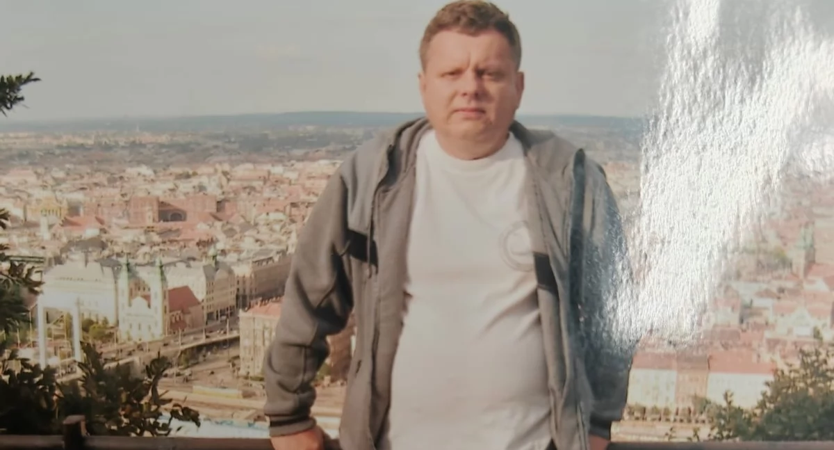 Na zdjęciu zaginiony Jacek Kryślewicz / Fot. KPP Kłobuck