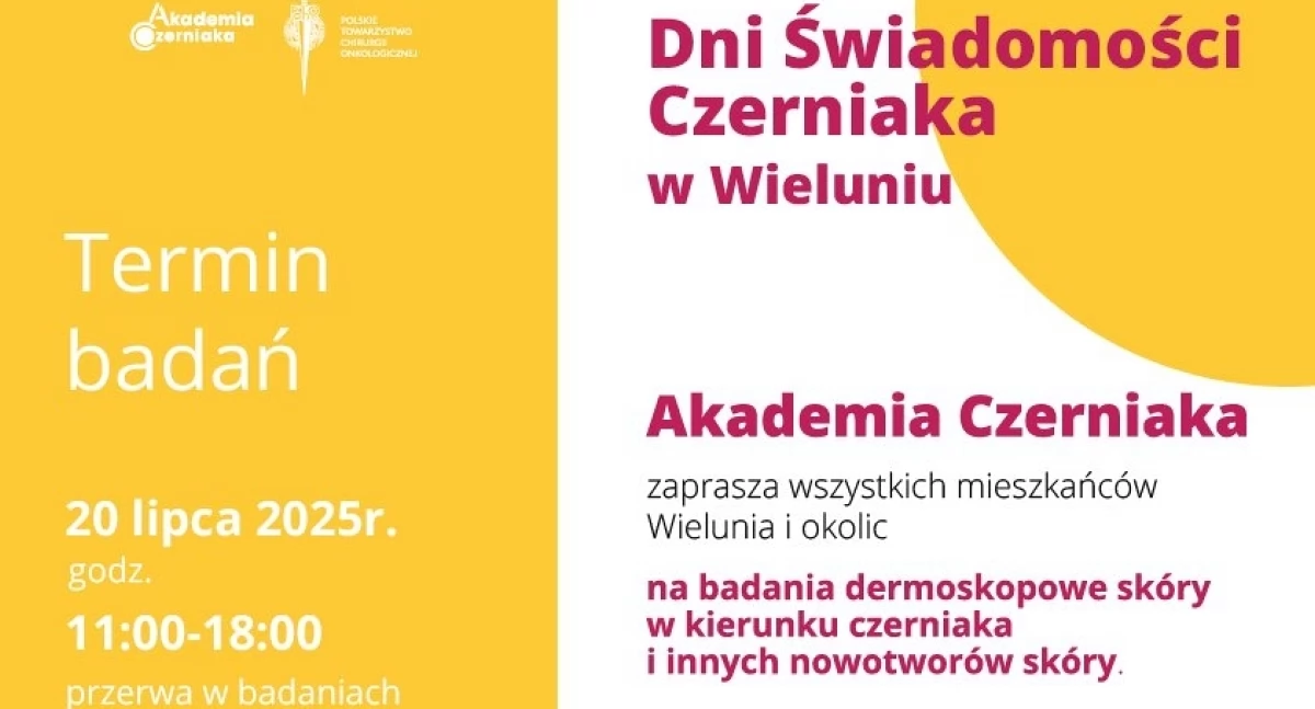plakat informacyjny