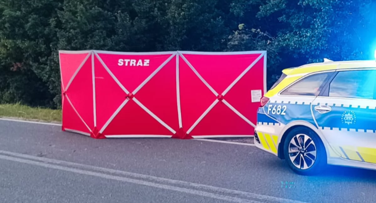 Zdjęcie poglądowe z miejsca innego tragicznego wypadku / fot.: Joanna Major