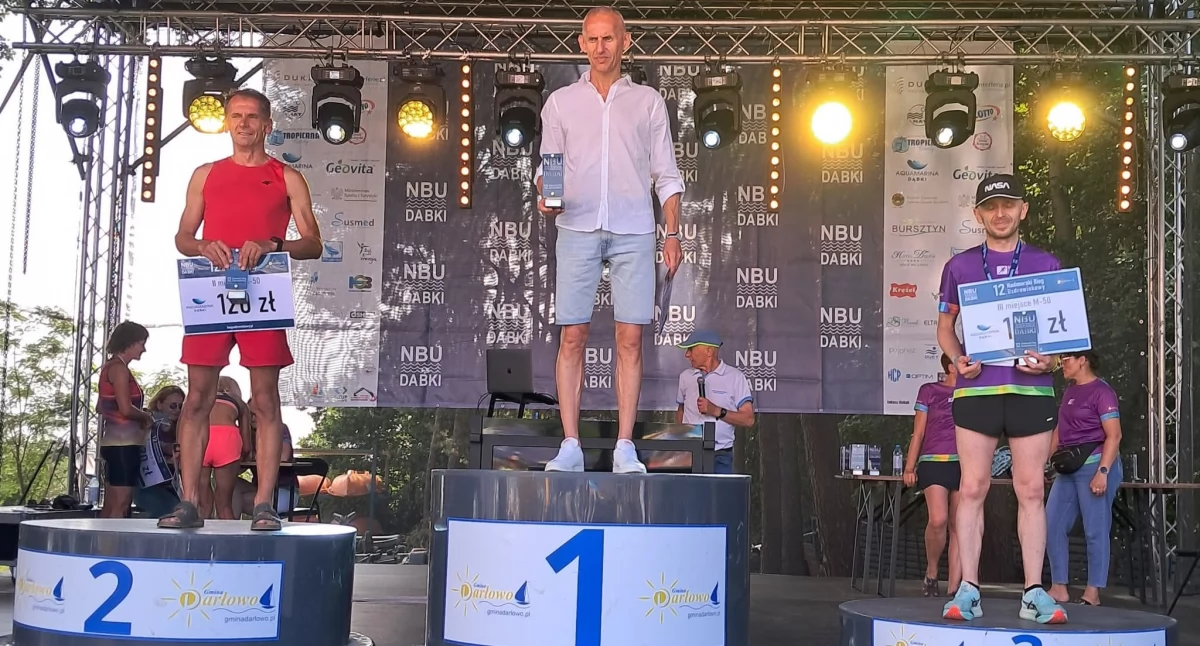 Artur Jasiński ponownie na najwyższym stopniu podium w kategorii wiekowej M50/fot. archiwum prywatne Artur Jasiński 