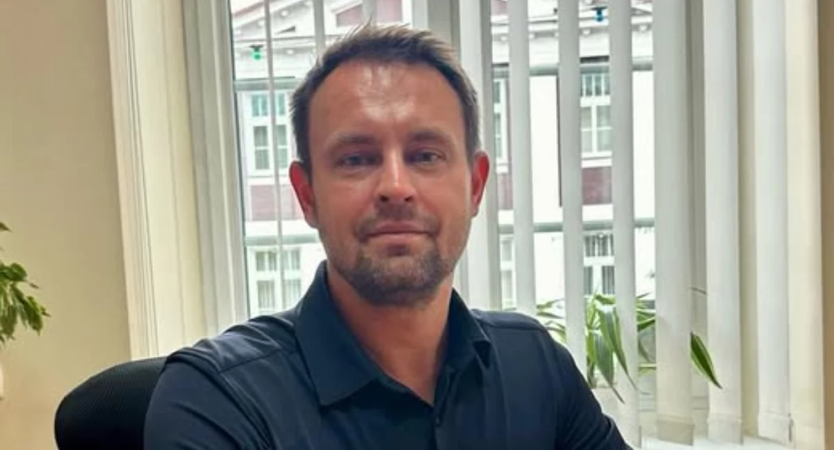 Na zdjęciu nowy naczelnik Wydziału Inwestycji i Rozwoju Urzędu Miejskiego w Wieluniu Łukasz Fil / fot.: Urząd Miejski w Wieluniu