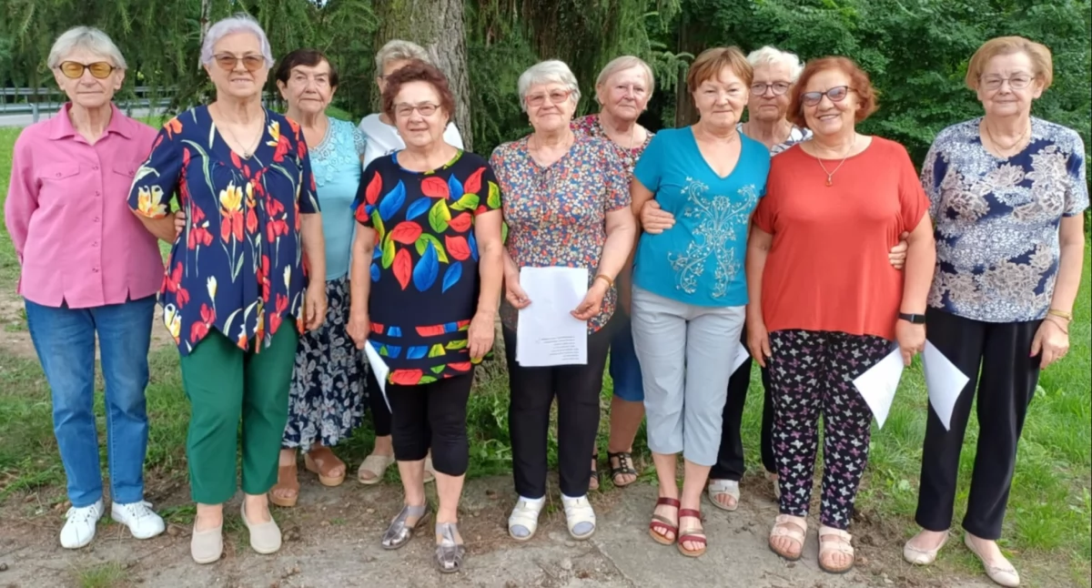 Na zdjęciu panie z Klubu Seniora w Konopnicy / fot. Elżbieta Mizak