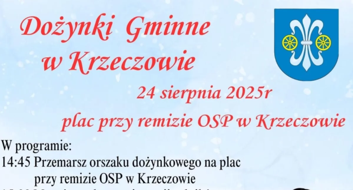 Fragment plakatu informacyjnego