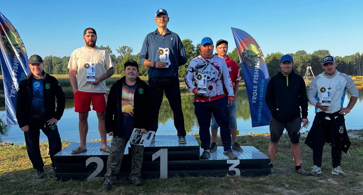 Zdjęcie z V edycji eliminacji zawodów nocnych na łowisku w Felinowie/fot.: Trole Fishing