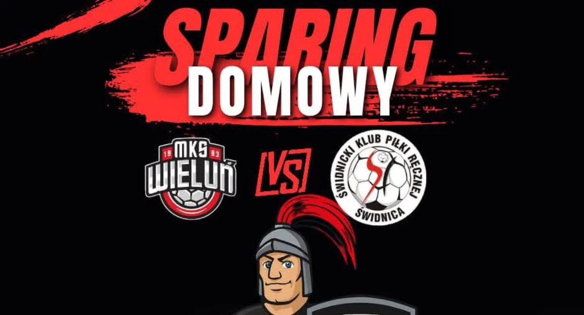 Na zdjęciu plakat promujący dzisiejszy mecz z udziałem wieluńskich szczypiornistów/fot. MKS Wieluń 