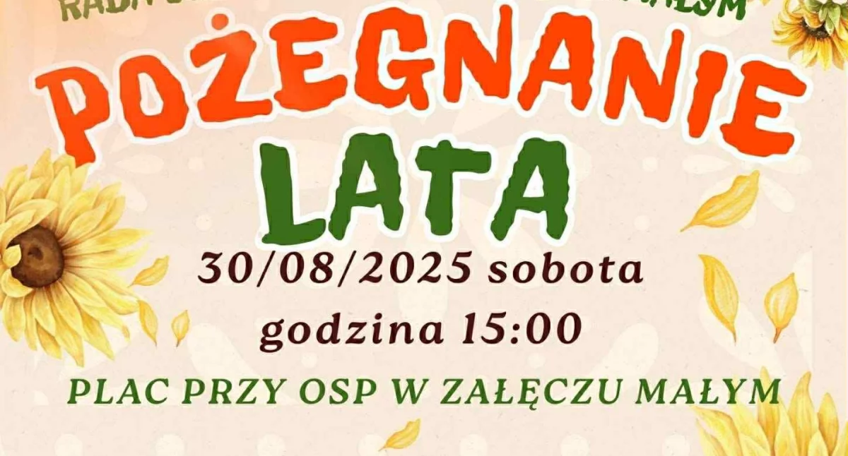 plakat informacyjny